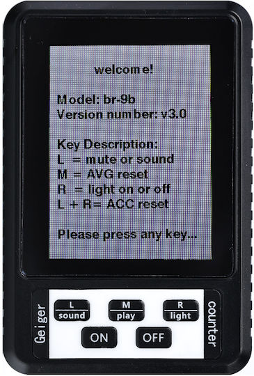 Rosfix 8474-506C4 Digital Радиационен Метър