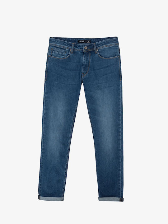 Men's Jeans Pants with Regular Fit Blue