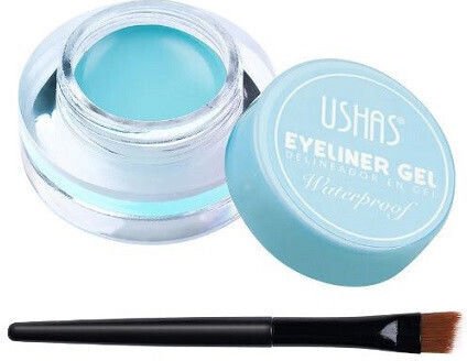 Ushas Waterproof Gel Eye Liner Baby Blue 3.8gr