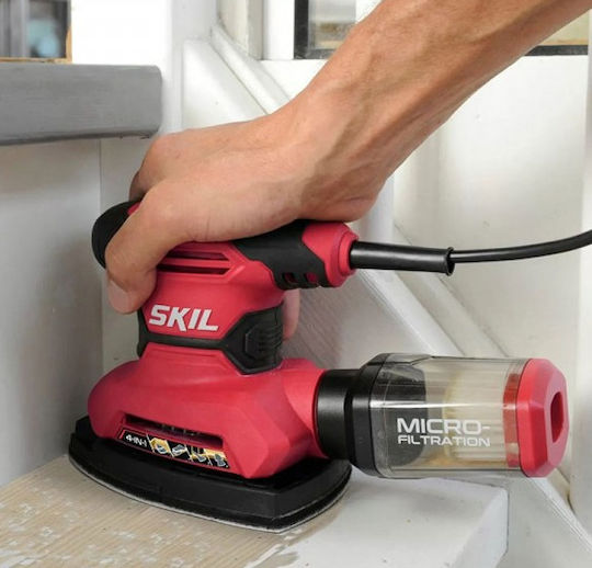 Skil Red 7261AB Electric Multi-Sander 160W with Suction System SR1E7261AB