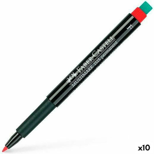 Faber-Castell Multimark 1513 Marker 0.6mm Red