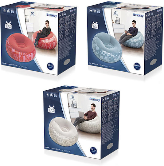 Inflatable chair Bestway Fashion 112 X 112 X 66 Cm