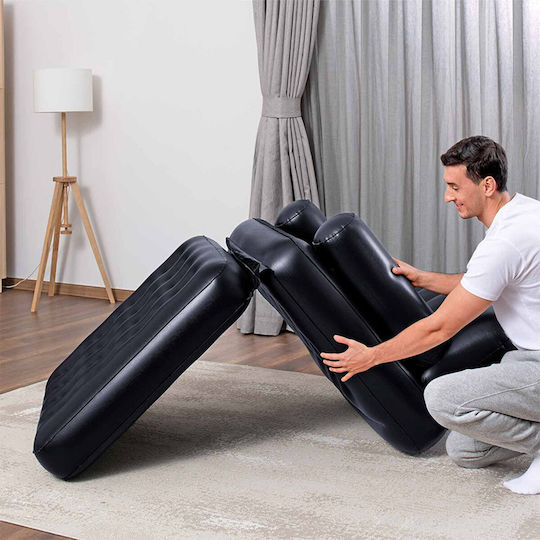 Bestway Inflatable Chair Black 191 X 38 X 25 Cm