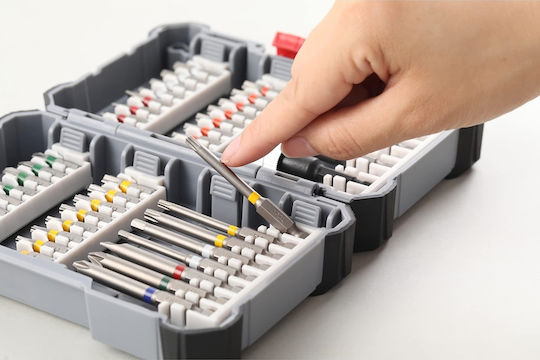 Set de burghie Bosch Professional, 40 piese (pick and click, capete de șurubelniță extra dure, cu suport universal) - Exclusiv Amazon