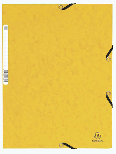 Exacompta Folder Prespan with Rubber Band and Ears for Paper A4 Multicolour 10pcs