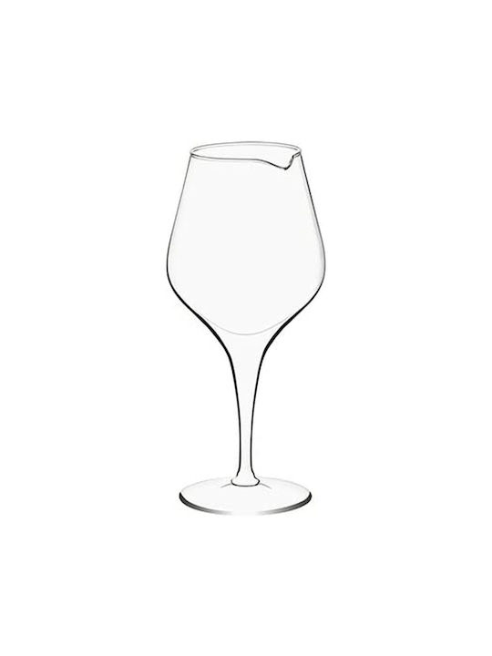 BigBuy Glass for White Wine made of Glass