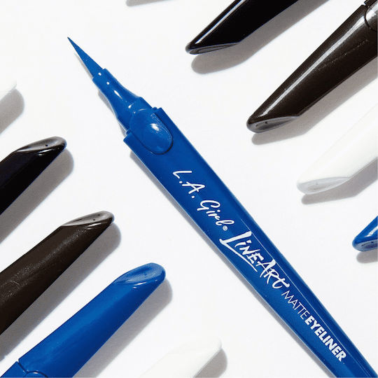 L.a. Eye Eyeliner Girl Line Art Matte Eyeliner Pen, 0.4ml - 714 Cobalt