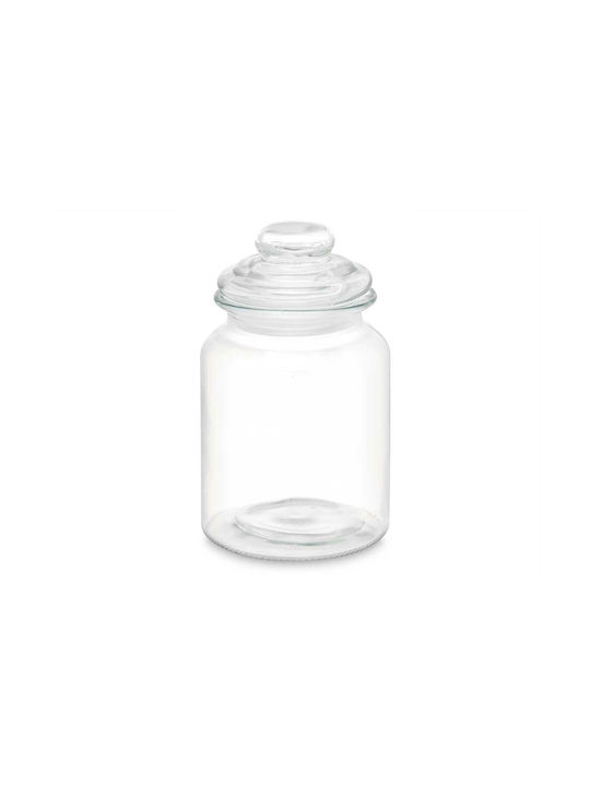 Vivalto Set 12pcs Jars General Use with Lid Glass 900ml