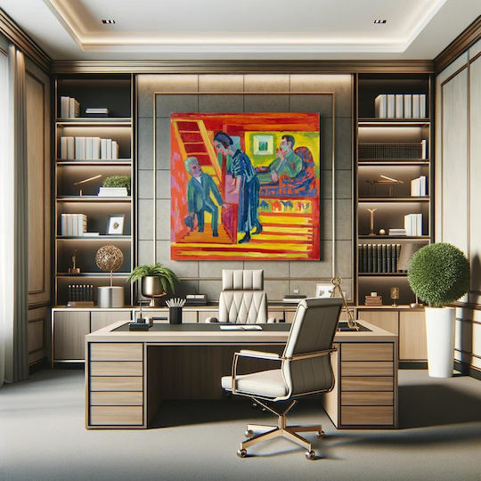 Visit Tablou pe Pânză 110x110cm