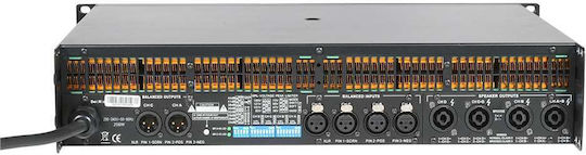 Metro PA-1300Q Amplificator De Putere PA Cu 4 Canale 2200W/4Ω 1300W/8Ω