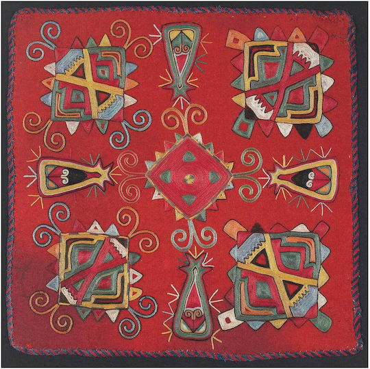 Cloth Band Gemälde Stoff 110x110cm
