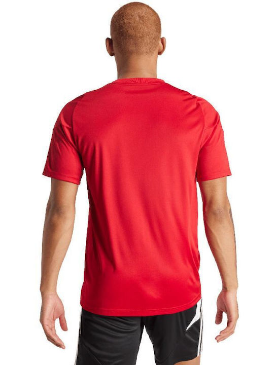 Adidas Tiro 24 Jersey M Herren Sport T-Shirt Kurzarm Rot