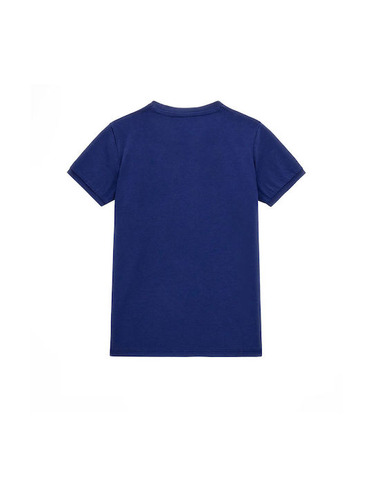 Guess Kinder-T-Shirt Blau