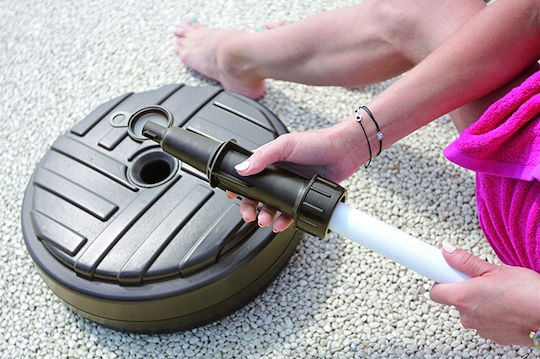 Prosperplast Umbrella Base Water - Sand Plastic 30-30mm 10lt Round White