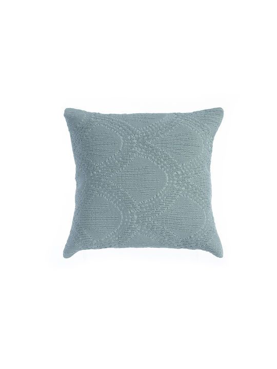 Nef-Nef Homeware Decorative Pillow Case Revence Velvet Aqua 50x50cm