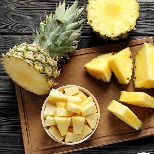 Pineapple Dried In Cubes Thailand 500 Gr