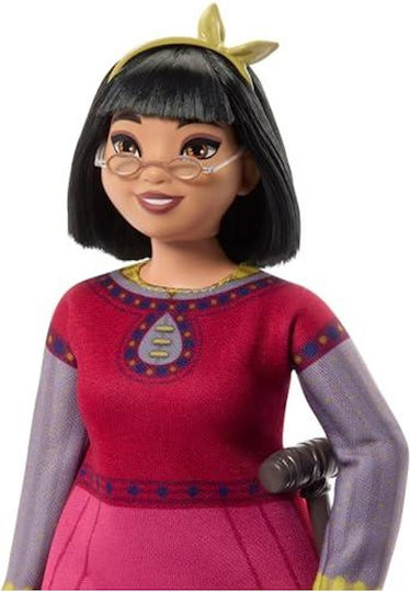 Disney Wish Dahlia Of Rosas Posable Fashion Doll, Including Removable Clothes And Accessories, Hpx24