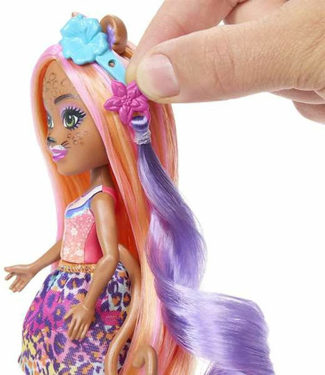 Κούκλα Mattel Enchantimals Glam Party Tζέιτ 15 Cm