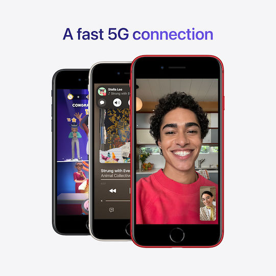 Apple iPhone SE 2022 (4/64GB) Продукт Червен