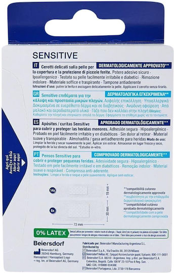 Hansaplast Sensitive Plasters 20pcs