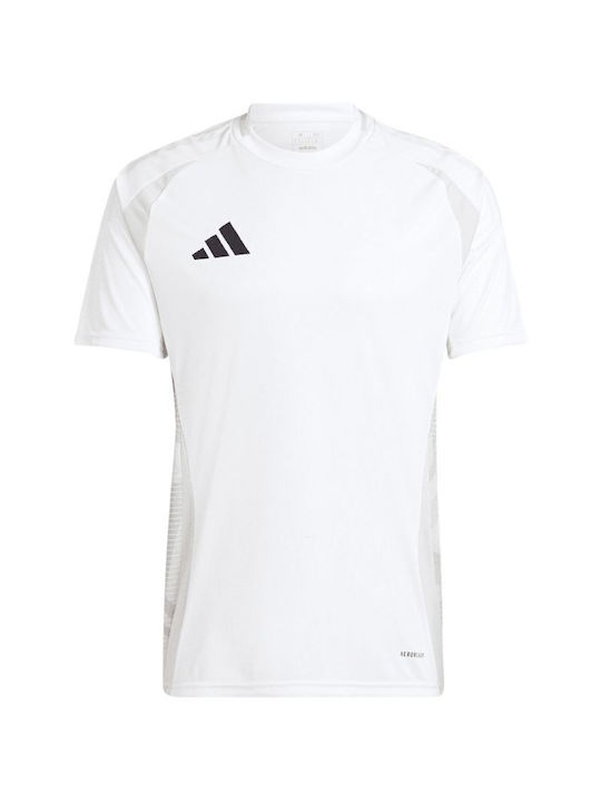 Adidas Tiro 24 Competition Match Jersey M Ανδρικό Αθλητικό T-shirt Κοντομάνικο Λευκό