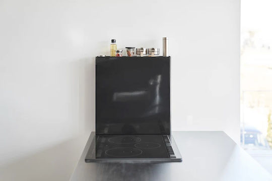 Yamazaki Επιτοίχιο Ράφι Μεταλλικό 93x12.5x52.5εκ. Μαύρο