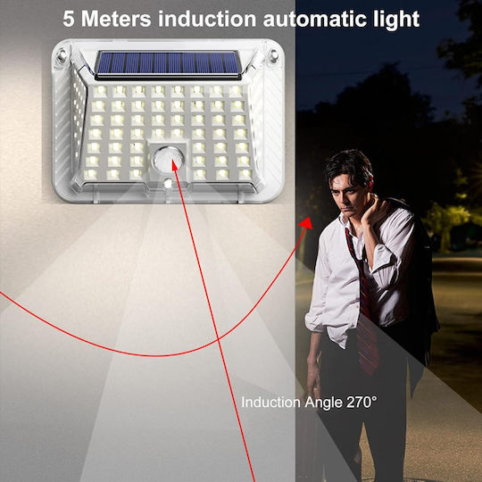Wall Mounted Solar Light with Motion Sensor IP65