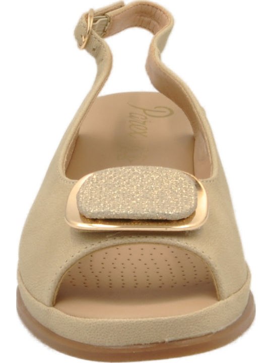 Sandalen Beige