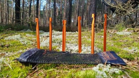 Bushmen Πασσαλάκια για Σκηνή Camping Σετ 6τμχ