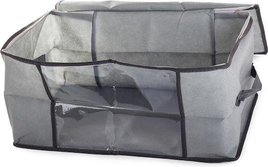 Geantă Din Plastic Pentru Depozitarea Pantofilor Gri 45x30x20cm