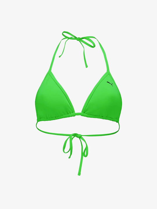 Puma Triangle Bikini Top Green