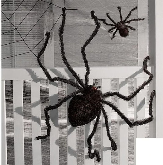 Karneval Zubehör Schwarz für Halloween aus Kunststoff 1Stück