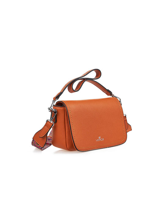 Verde Women's Bag Shoulder Orange