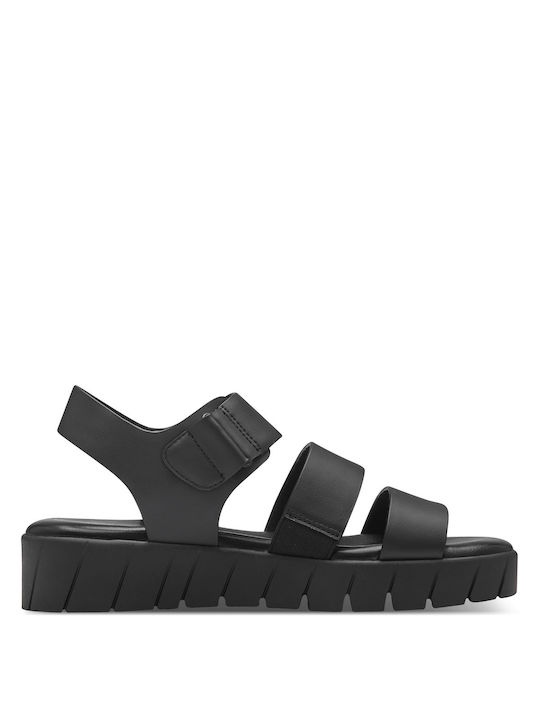 S.Oliver Women's Flat Sandals in Black Color