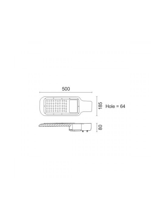 Spot Light Улично Осветително Тяло 150W Spot Light Улично Осветително Тяло 150W