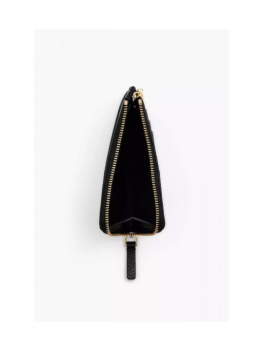 Small Leather Women's Wallet Black