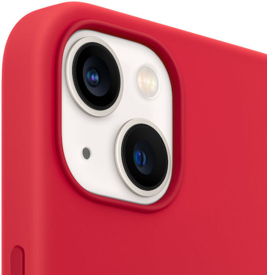 Apple Silicone Case with MagSafe Back Cover Σιλικόνης Product Red (iPhone 13 mini)
