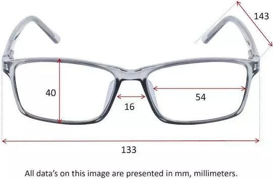 Silac Presbyopia Glasses With Protection 7700 Screen Cristal 1,75