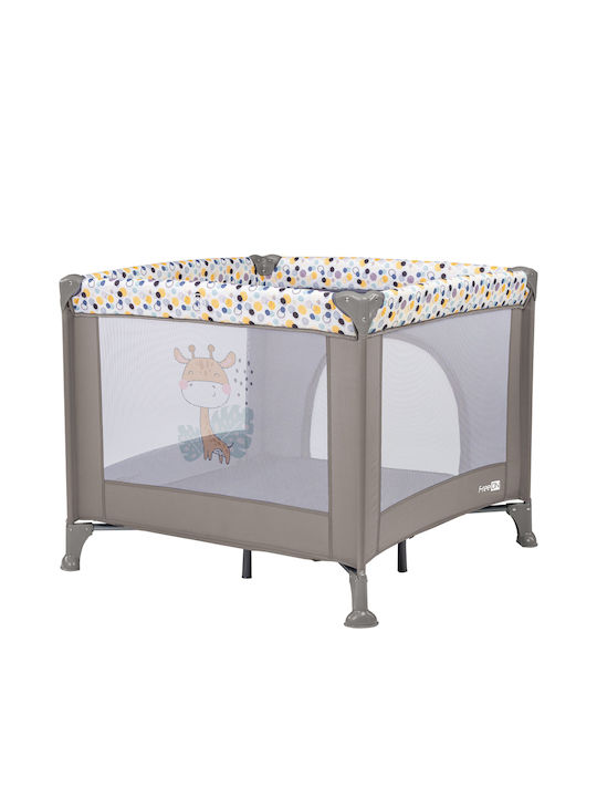 FreeOn Square Playpen Giraffe 93x93cm