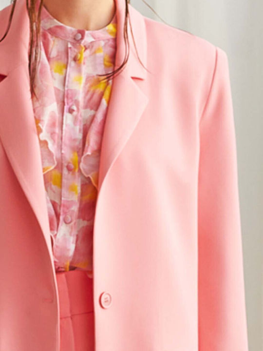 MY T Blazer pentru femei Sacou Pink