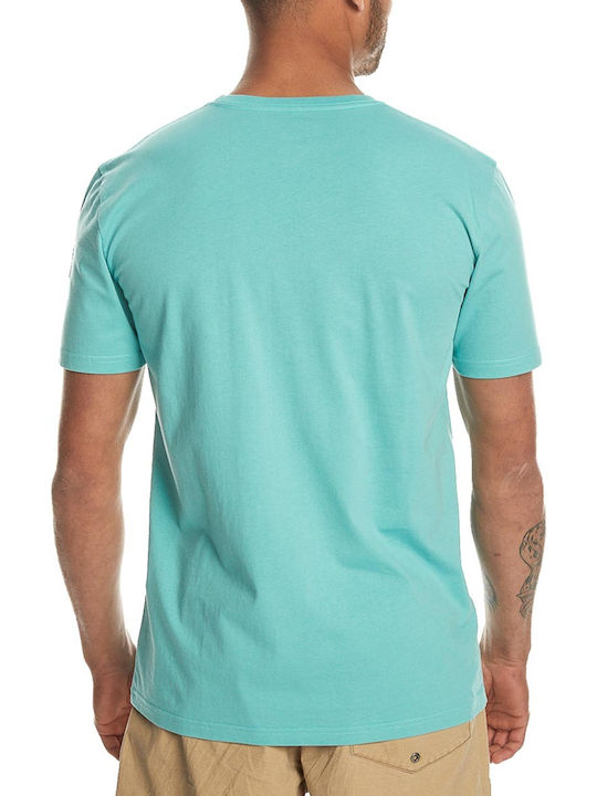 Quiksilver Herren Kurzarmshirt Türkis