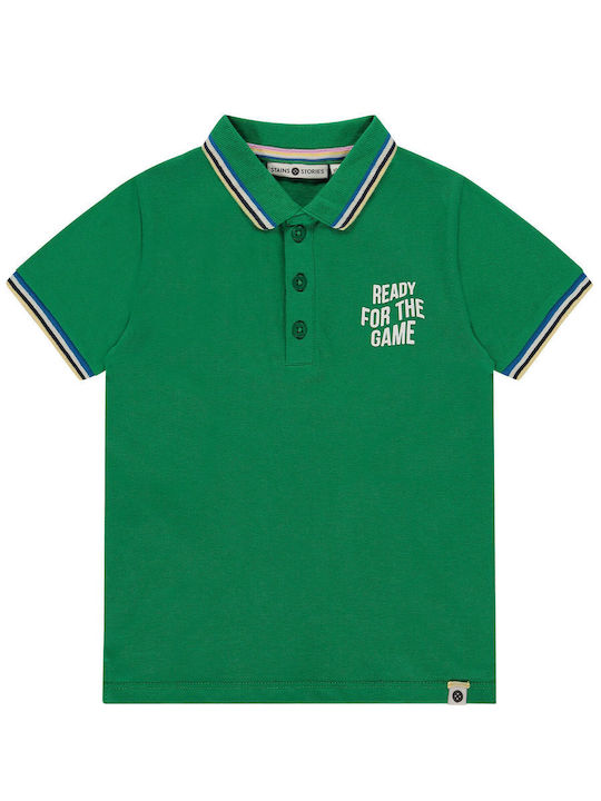 Babyface Kids Polo Short Sleeve Green