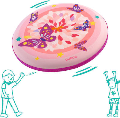 Djeco Frisbee Plastic cu Diametru 20 cm Fluturi