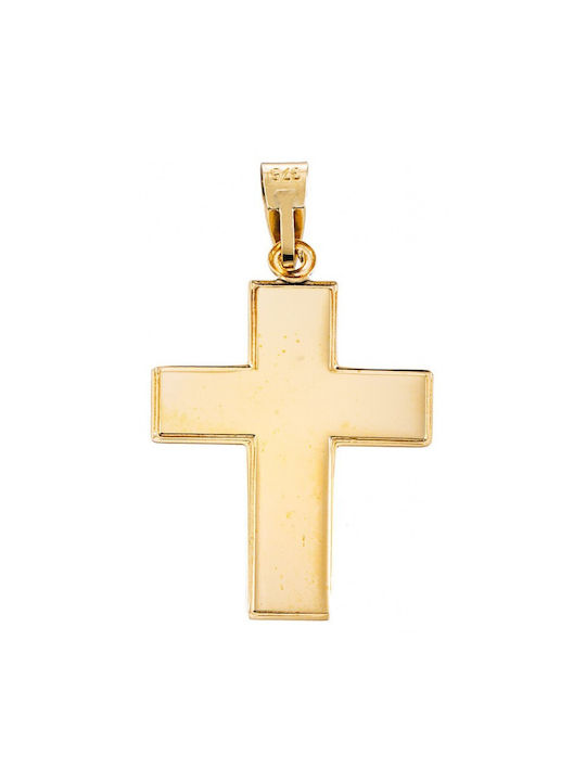 Goldkreuz St500 14 Karat Goldkreuz