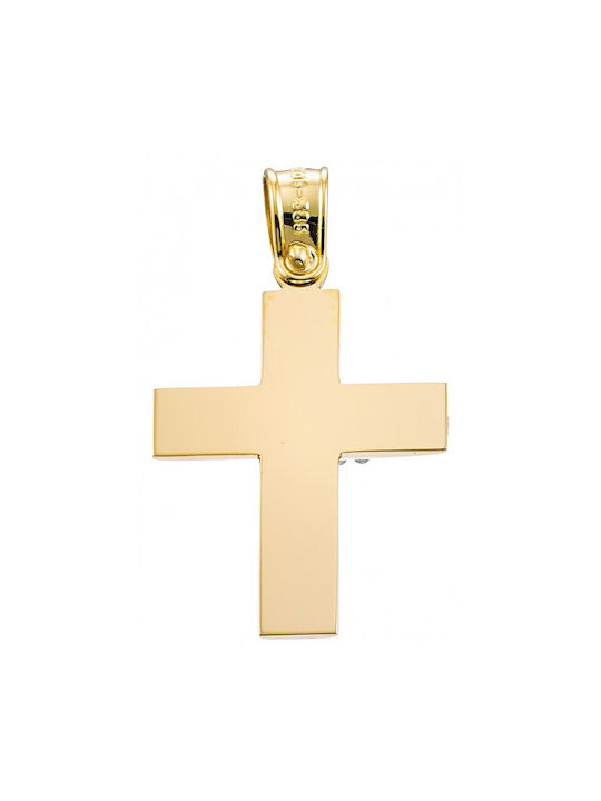 14 Karat Gold Kreuz St3002 14 Karat Gold Kreuz