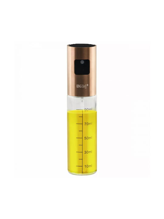 KING Hoff Δοχείο Λαδιού Σπρέι Γυάλινο 100ml