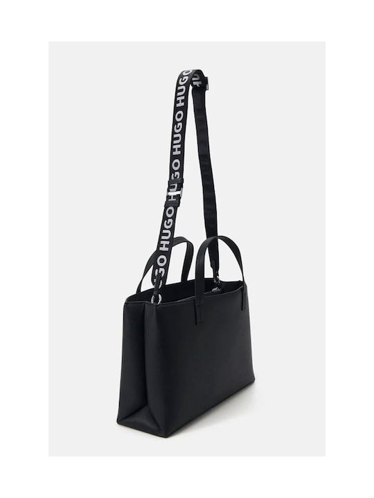 Hugo Τσάντα για Ψώνια σε Μαύρο χρώμα