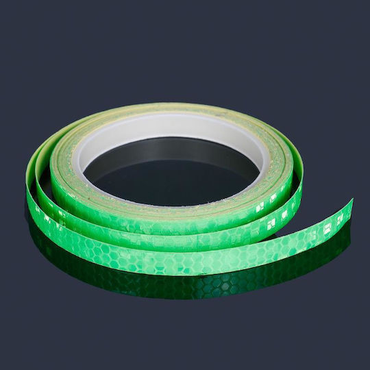 Bandă Adezivă Reflectorizantă Din Plastic Verde 3m x 1cm