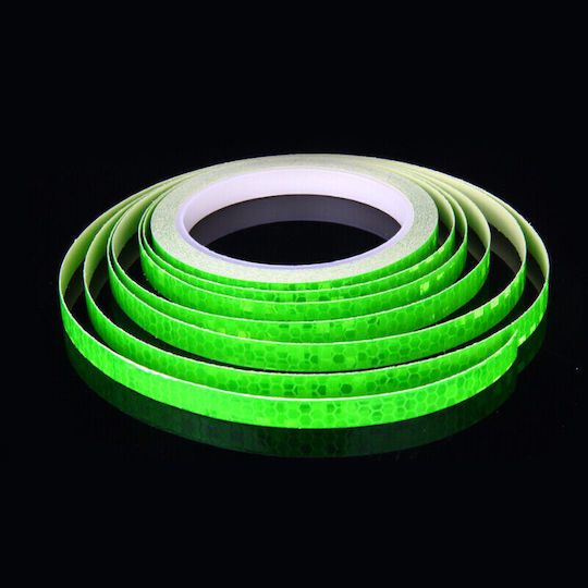 Bandă Adezivă Reflectorizantă Din Plastic Verde 3m x 1cm
