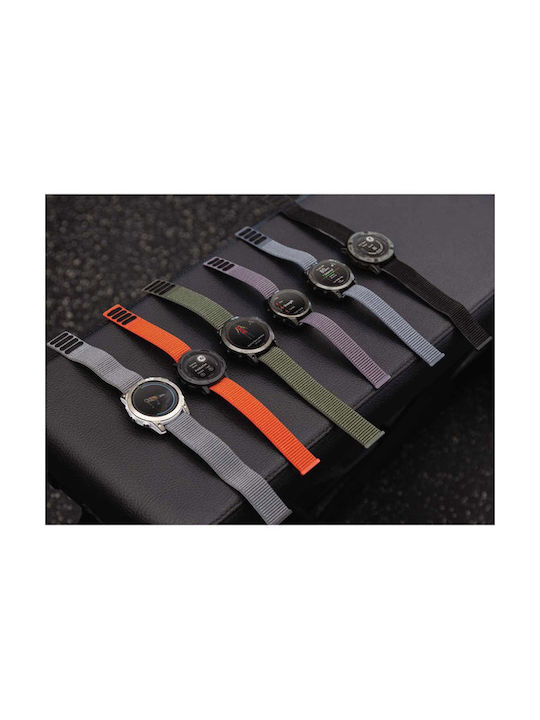 Garmin Ultrafit Nylon Strap 22mm Moss
